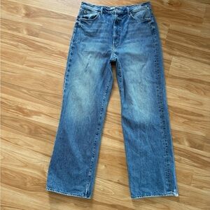 Awesome Mother High Waist Tunnel Vision Sneak Jeans in Take Me Higher - Sz 32